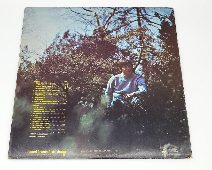 Bobby Goldsboro Today LP Record United Artists Records 1969 UAS 6704 2