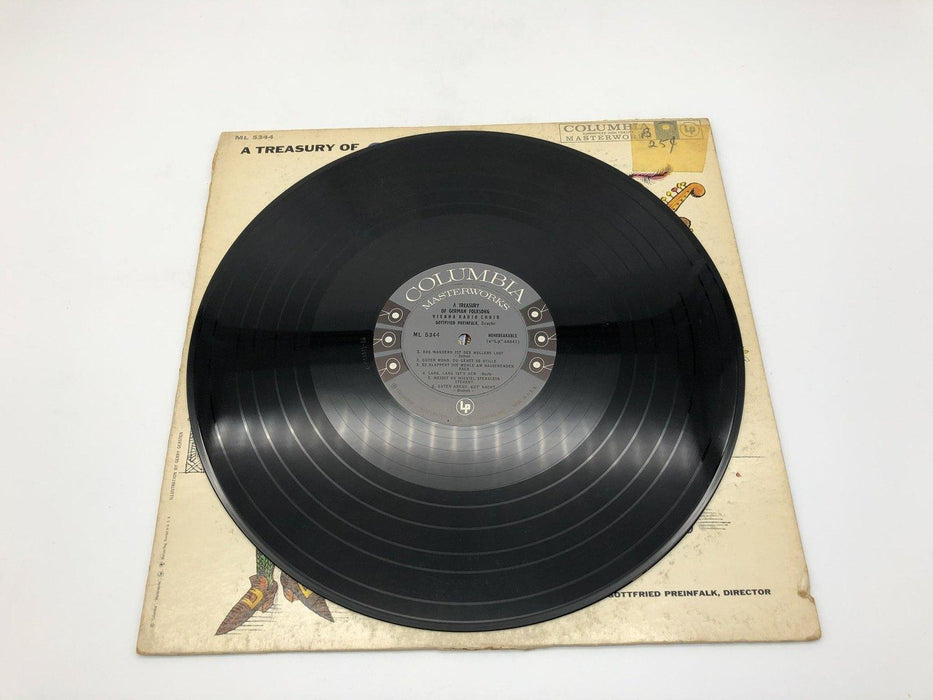 A Treasury of German Folksong Record 33 RPM LP ML 5344 Columbia 1959 8