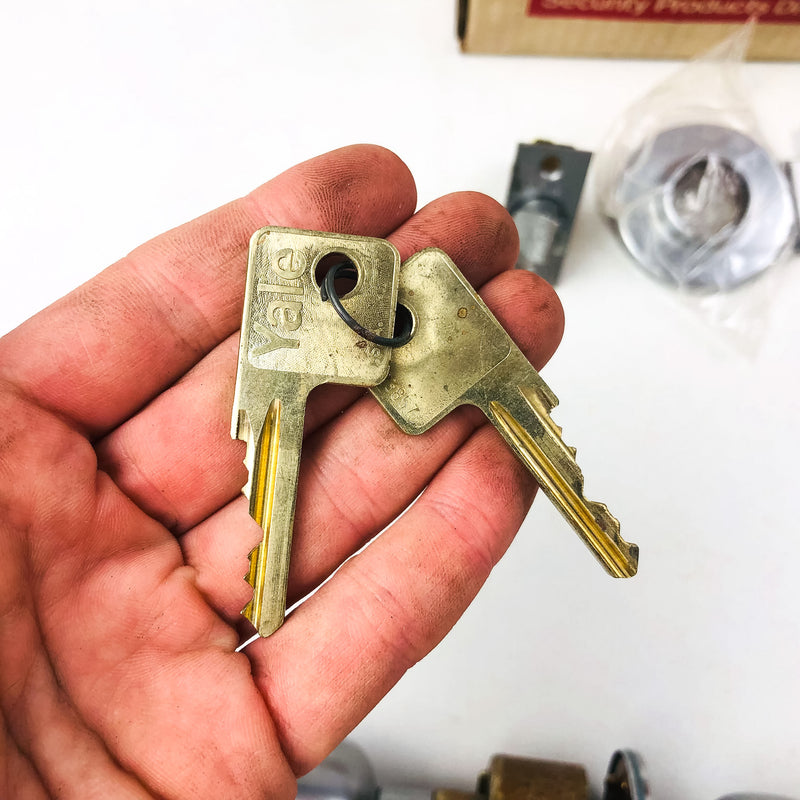 Yale Classroom Utility Lockset 5308 LF Litchfield 380N 26D Satin Chrome New NOS