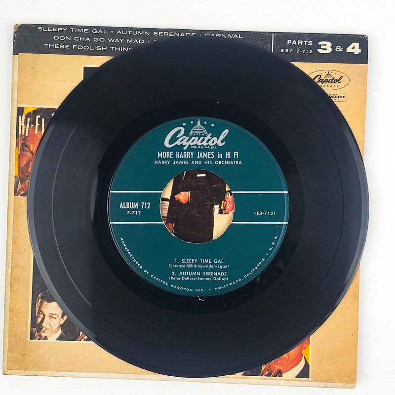 More Harry James in Hi-Fi Part 3 & 4 Record 45 RPM Double EP Capitol Records 6