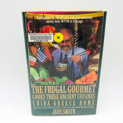 The Frugal Gourmet Cooks Three Ancient Cuisines Hardcover Jeff Smith 1989 1st Ed 1