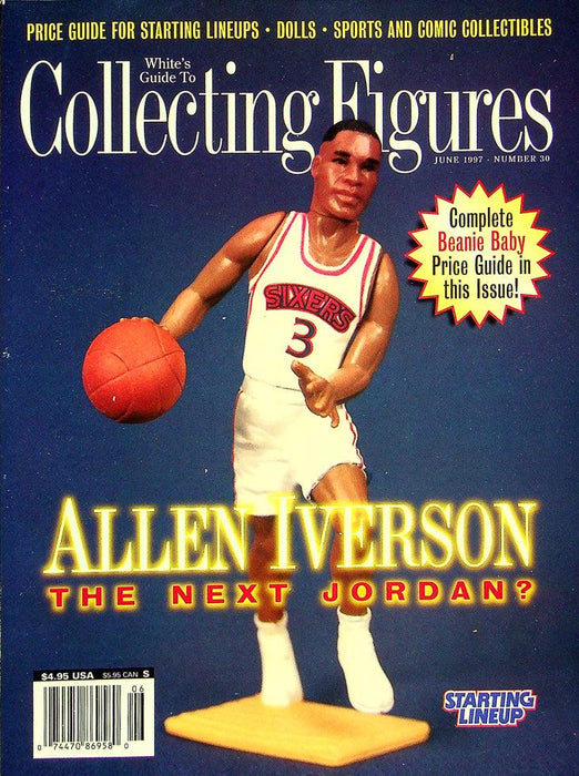 Collecting Figures Magazine June 1997 No 30 Allen Iverson The Next Jordan? 1