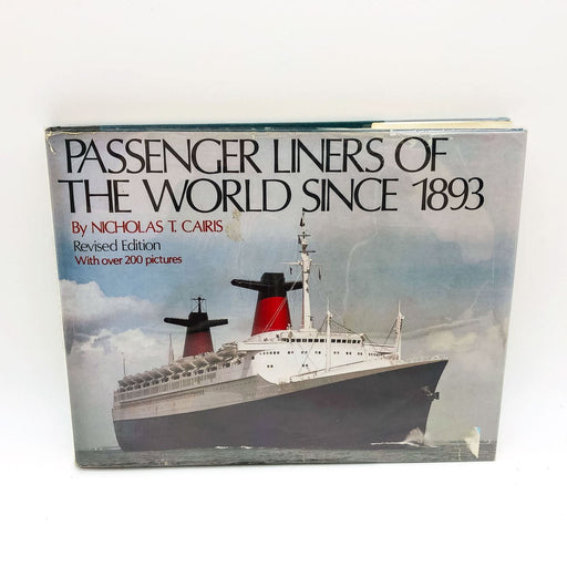 Passenger Liners Of The World Since 1893 Hardcover Nicholas Cairis 1979 Revised 1