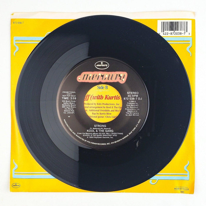 Kool & The Gang Strong / Funky Stuff 45 RPM Single Record Mercury 1988 PROMO 4