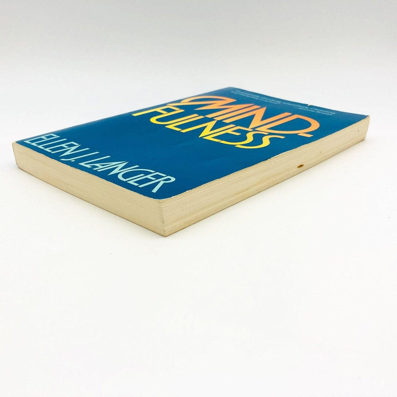 Mindfulness Paperback Ellen J Langer 1989 Attention Consciousness Beliefs Action 4