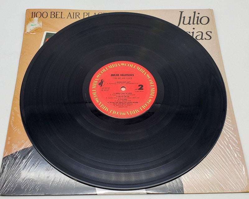 Julio Iglesias 1100 Bel Air Place 33 LP Record Columbia 1984 SHRINK w/ Booklet 6