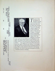 Ensign Magazine May 1995 Vol 25 No 5 President Gordon B. Hinckley Sustained 3