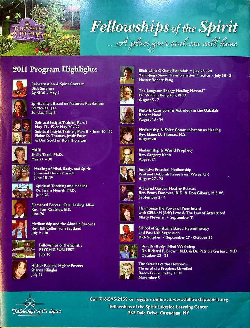 The Journey Magazine 2011 # 58 Health & Wellness, Yoga, Horoscopes 4