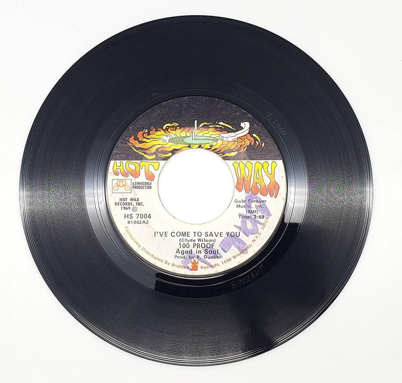 100 Proof Aged In Soul Somebody's Been Sleeping 45 Single Record Hot Wax 1969 2