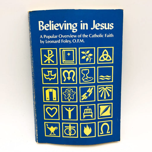 Believing In Jesus Paperback Leonard Foley 1981 Catholic Faith Overview History 1