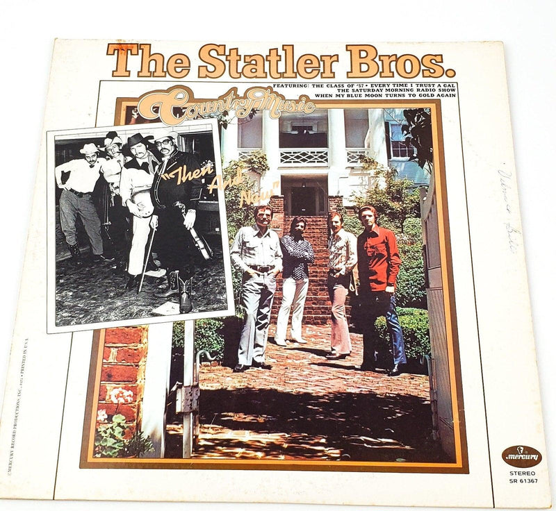 The Statler Bros. Country Music Then And Now Record 33 RPM LP Mercury 1972 1