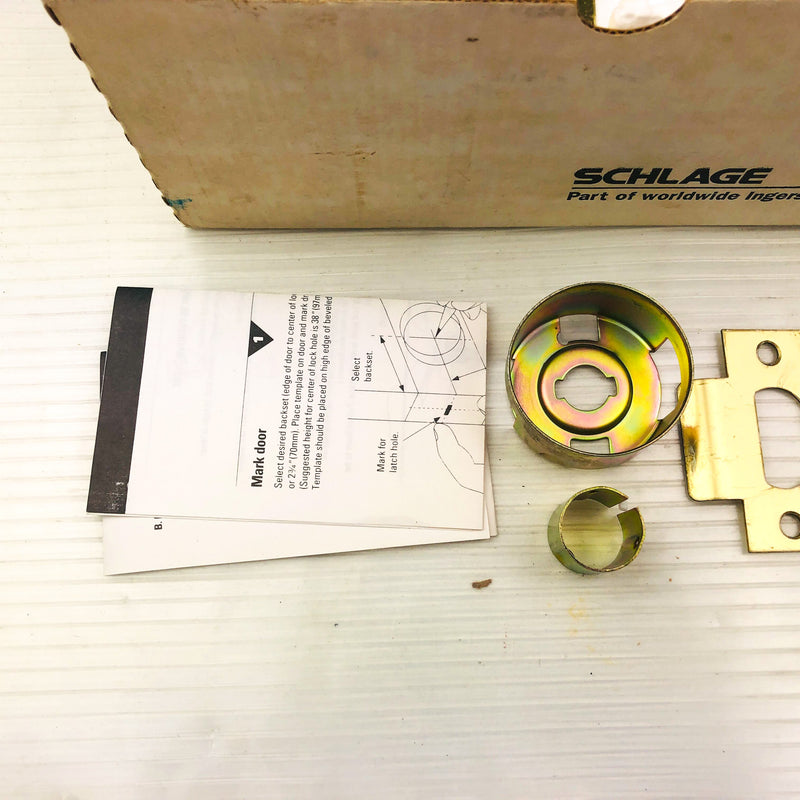 Schlage 570480 Privacy Locking Latch Lever S40D FLA 605 Right Hand New Old Stock