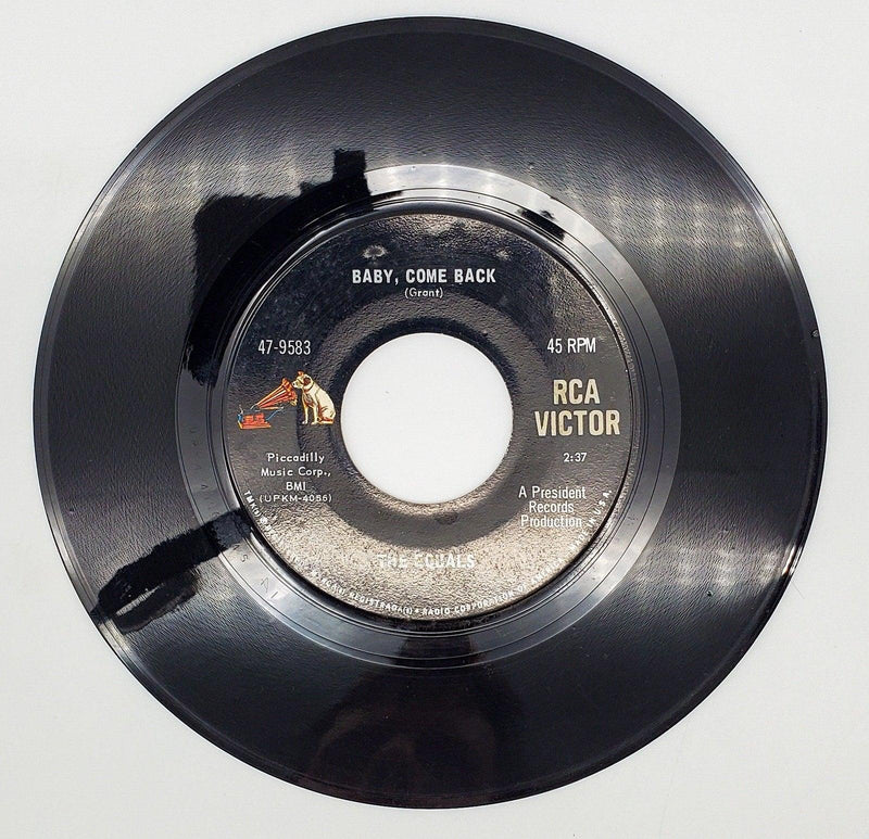 The Equals Baby, Come Back / Hold Me Closer 45 RPM Single Record RCA Victor 1968 1