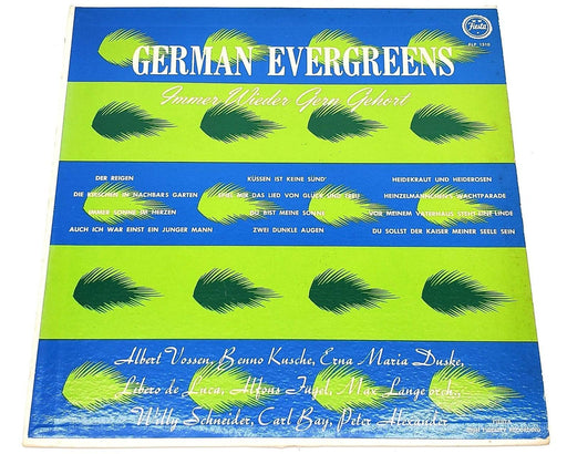 Albert Vossen German Evergreens 33 RPM LP Record Fiesta 1961 FLP 1310 1