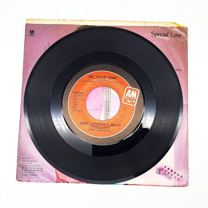 Jesse Johnson's Revue Be Your Man 45 RPM Single Record A&M 1985 AM-2702 4