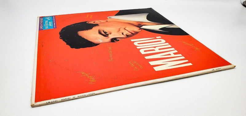 Mario Lanza Mario! 33 RPM LP Record RCA Victor Red Seal 1959 LM-2331 3