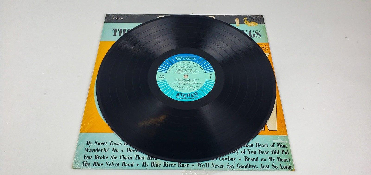 Hank Snow The Old And Great Songs Record 33 RPM LP CAS 836 RCA 1964 3