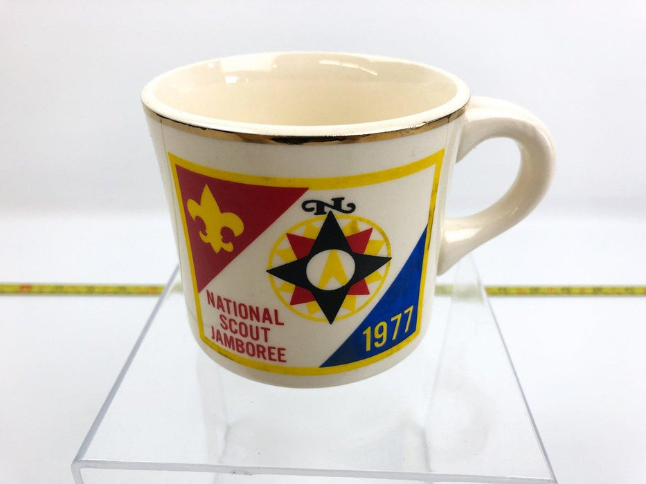 Vintage Boy Scouts of America Coffee Mug Cup 1977 National Scout Jamboree 2