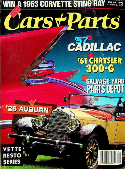 Cars & Parts Magazine September 1994 Vol 37 No 9 57 Cadillac '61 Chrystler 300-G