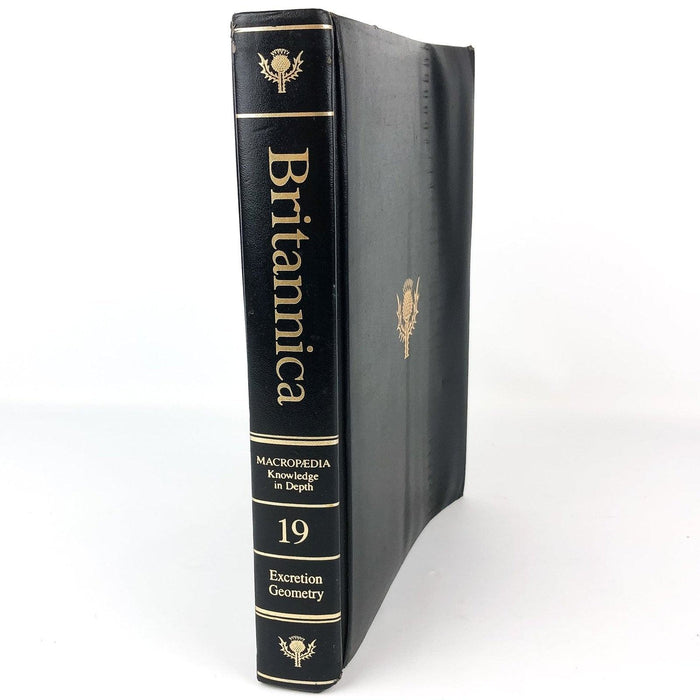 Britannica Macropaedia Knowledge in Depth Volume 19 Ed. 15 Excretion Geometry 1