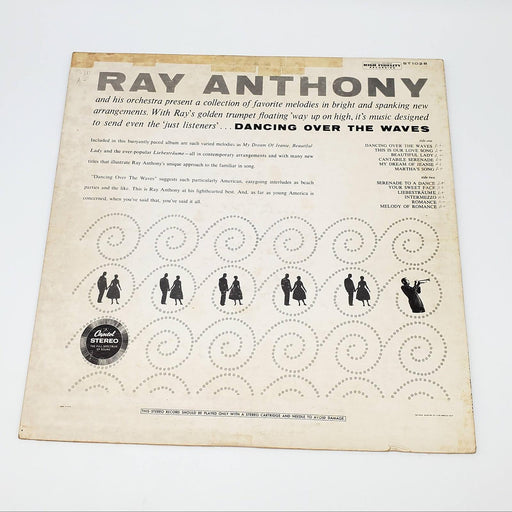 Ray Anthony & His Orchestra Dancing Over The Waves LP Record 1958 ST 1028 2