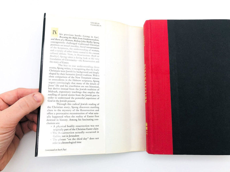 Resurrection Myth Or Reality Hardcover John Shelby Spong 1994 Jesus Christ Pope 6