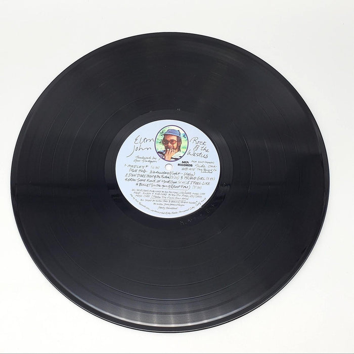 Elton John Rock Of The Westies LP Record MCA Records 1975 MCA-2163 w/ Pic Sleeve 5