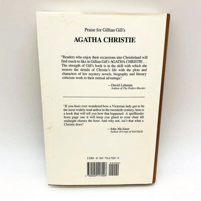 Agatha Christie The Woman And Her Mysteries Hardco Gillian Gill 1990 1st Edition 2