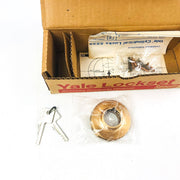 Yale Entry Doorknob Lockset Locking Knob BR5237 US10 Satin Bronze NOS No Latch 11