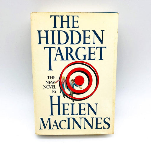 The Hidden Target Hardcover Helen MacInnes 1980 CIA Terrorism Romance Betrayal 1