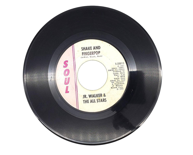 Junior Walker & The All Stars Shake And Fingerpop 45 RPM Single Record Soul 1965 1