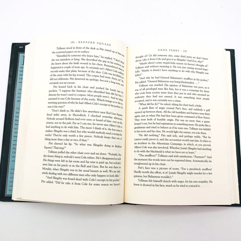 Bedford Square HC Anne Perry 1999 London Women Police Detective 1st Edition 9