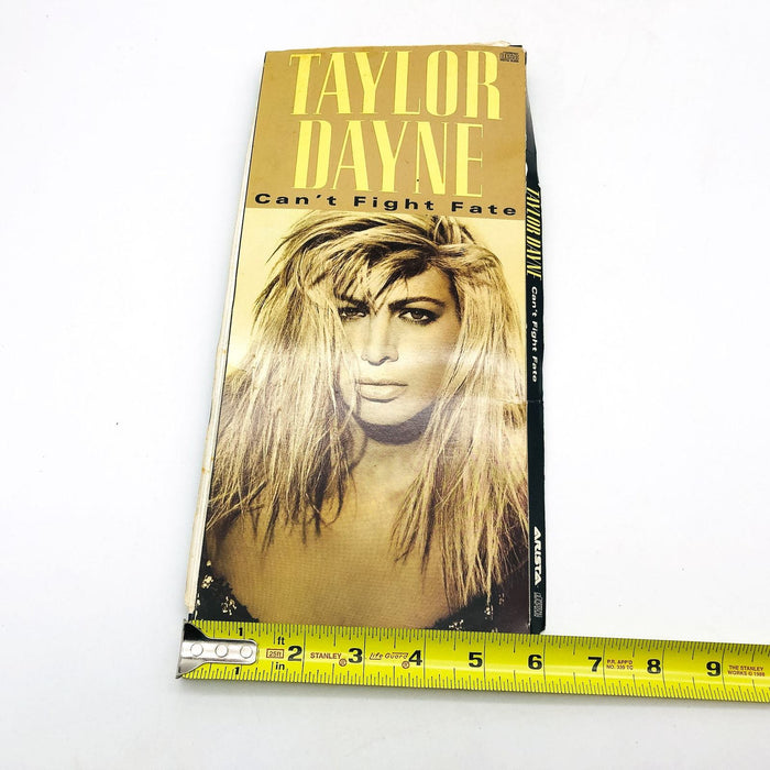 Taylor Dayne Can't Fight Fate Music CD 1989 Long Box Longbox Empty No CD 9