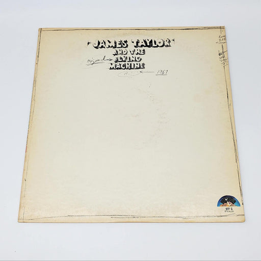 James Taylor 1967 LP Record Euphoria 1971 EST-2 All Disc Pressing 66 1