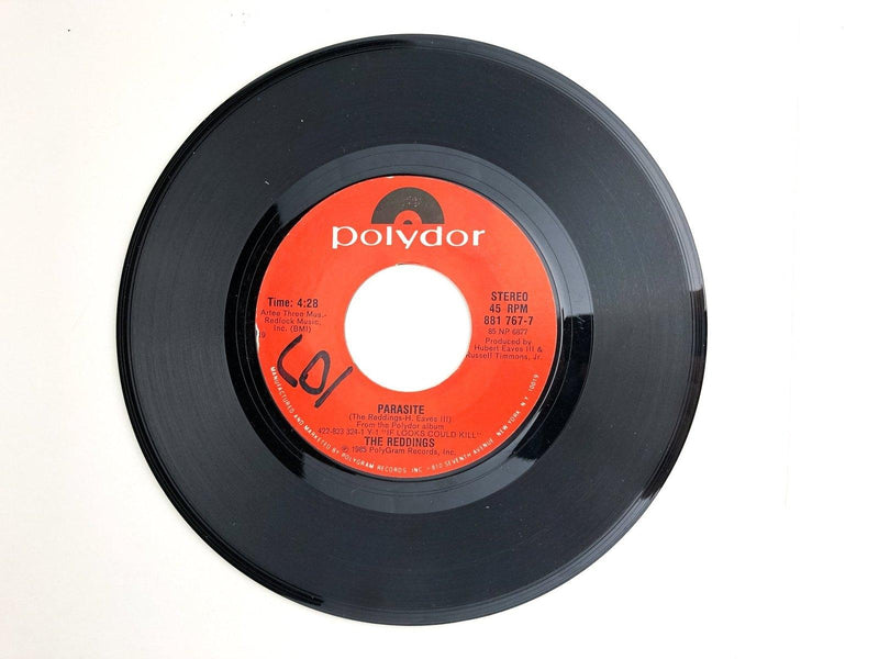The Reddings 45 RPM Record Single 7" Where Did Our Love Go / Parasite 1985 2
