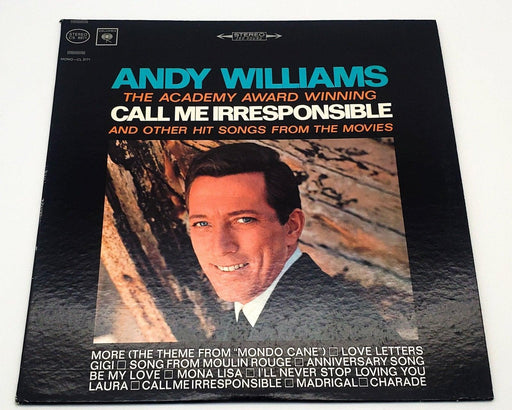 Andy Williams Call Me Irresponsible 33 RPM LP Record Columbia 1964 CS 8971 1