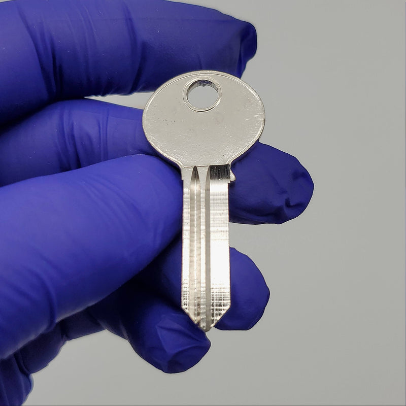 5x Corbin 4193CWL Key Blanks Nickel Plated Brass Discontinued USA Made NOS