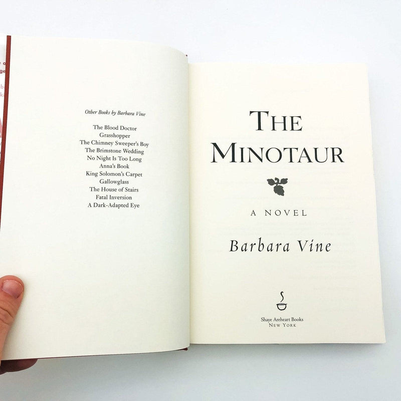 The Minotaur Hardcover Barbara Vine 2005 Nurse Schizophrenic Inheritance Ex Libr 8
