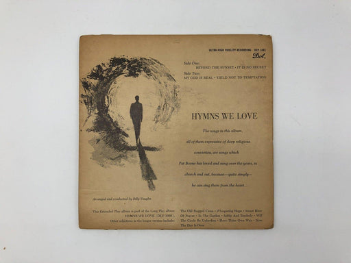 Pat Boone Hymns We Love Record 45 RPM 7" EP DEP 1081 Dot Records Picture Sleeve 2