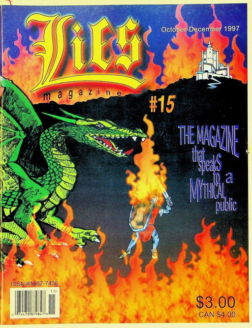 Lies Magazine 1997 # 15 Albuequerque, NM Fantasy Zine 1