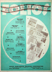 Henry Jerome Sheet Music Why Don't You Fall In Love With Me 1942 WW2 War Bond Ad 3