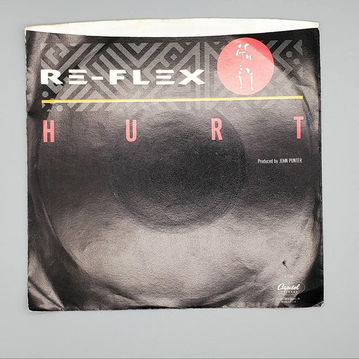 Re-Flex Hurt Single Record Capitol Records 1984 B-5348 Copy 2 2