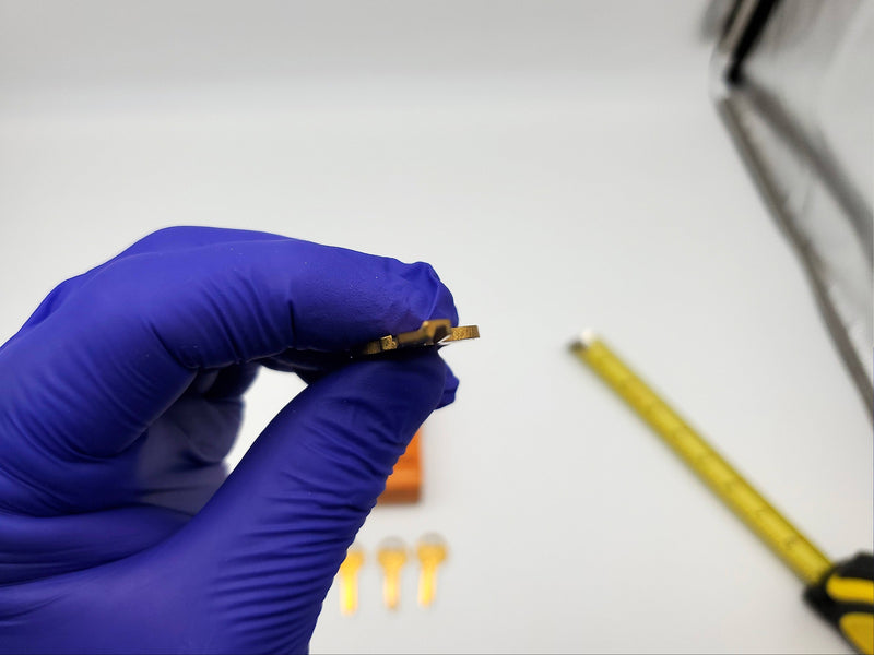 5x Master Lock Key Blanks 1710 KR for 1710, 1714, & 1790 Padlocks USA Made NOS