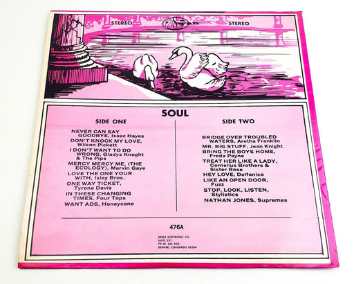 Super Soul Hits 33 RPM LP Record Swan Isaac Hayes, W. Pickett, Aretha Franklin 2