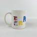 Pier 1 Imports For A Change Coffee Mug Cup White Blue Print Store Promotion 2