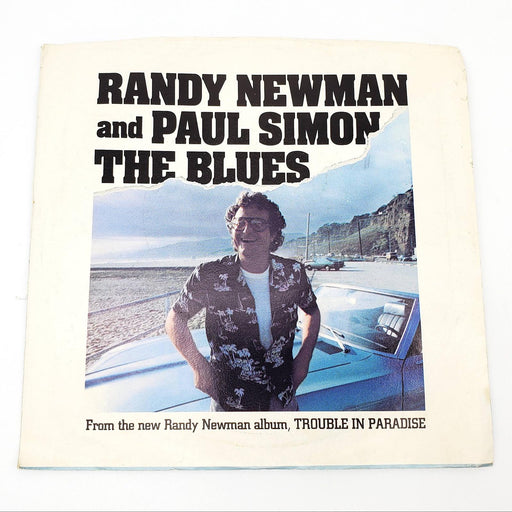 Randy Newman & Paul Simon The Blues Single Record Warner Bros 1983 7-29803 1