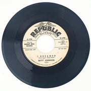 Betty Johnson Luna Caprese Record 45 RPM Single 2026 Republic 1962 Promo 2