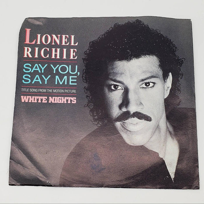 Lionel Richie Say You, Say Me Single Record Motown 1985 1819 MF VG+ 1