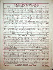 Sheet Music Who Wouldn't Love You Benny Davis Joe Burke 1925 Foxtrot Song 3