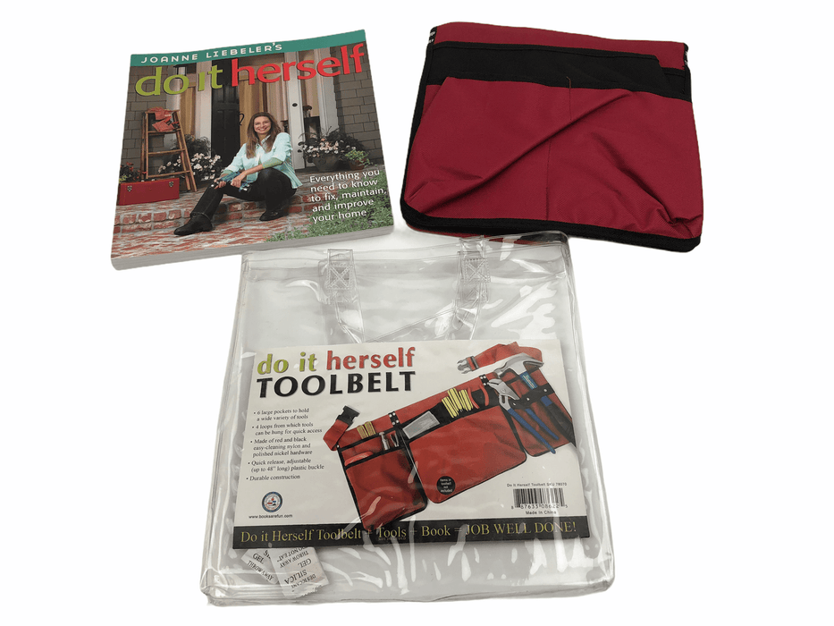 Do It Herself Book Joanne Liebeler's with Red Toolbelt Gifts Her Feminist Women 1